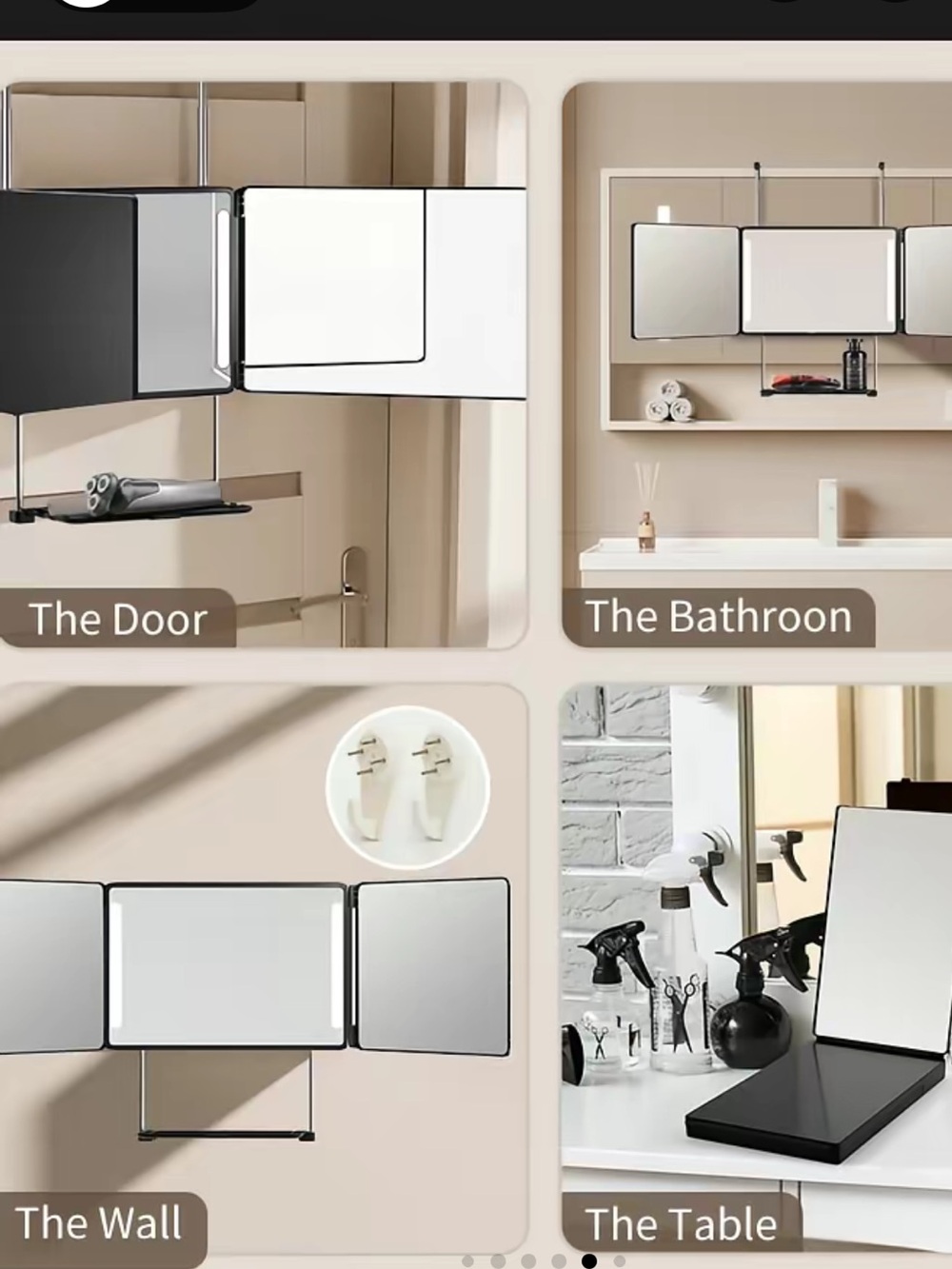 3-Way Adjustable Makeup Mirror - Picture 8 of 15
